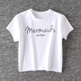 Mermaids Are Real Crop Top FREE SHIPPING