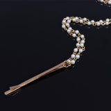Handmade Pearl Head Chain