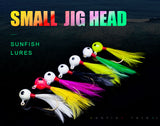 Feathered Jig Heads - 50pcs.
